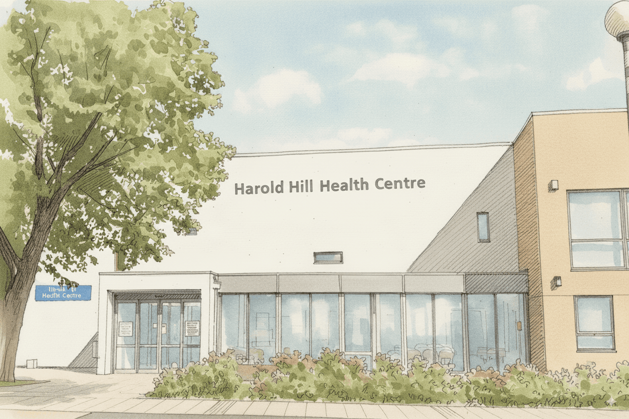 image of Harold Hill Health Centre Building